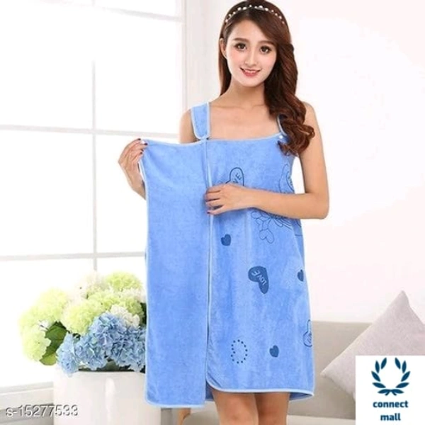 Ravishing Alluring Bath Towels - Sky Blue